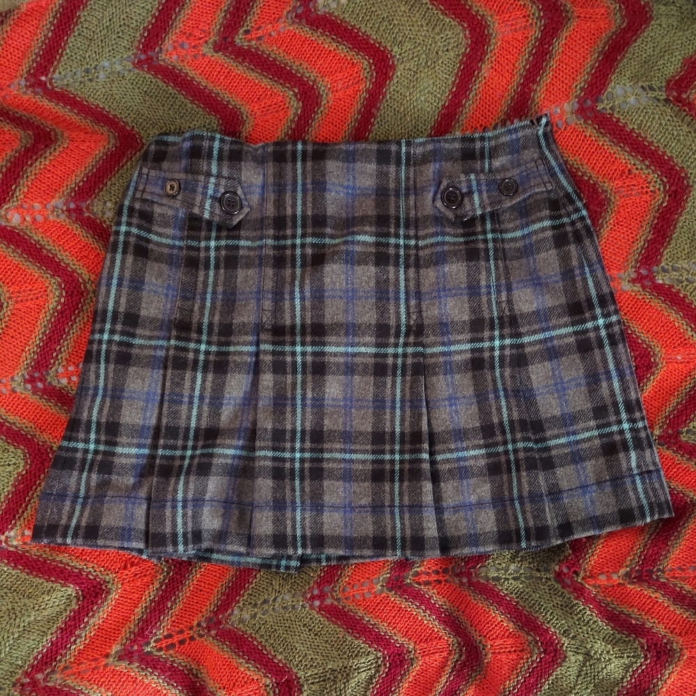 GAP Plaid Skirt